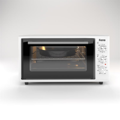 Ferre 45630 45 Litre 6 Program Turbo Mini Fırın - Beyaz
