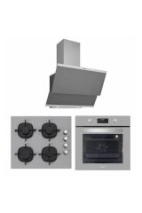 Silverline Classy Gri Ankastre Set (BO6181S02, CS5335S01, Classy 3420)