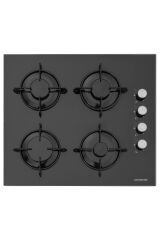 Silverline 3'lü Siyah Cam Ankastre Set 3481 Flam 60 Siyah+cs5349b01+bo6501b01