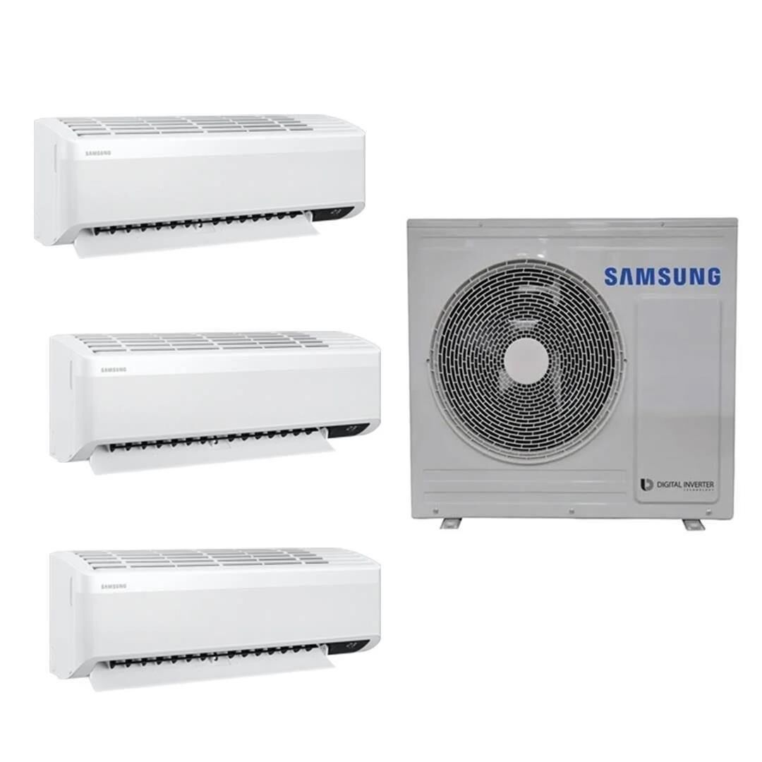 Samsung Wind Free Multi 1+3 Sistem (AJ080TXJ4KH/EA) 7+7+24 Btu 8 kw Dış Ünite