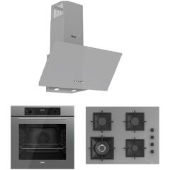 Ferre Flowart Serisi (QBL63CPR SC408 D088) Ankastre Set