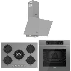 Ferre Flowart Evolis Essential Gri 3'lü Ankastre Set ( QBL63CPR-RS038-D088 )