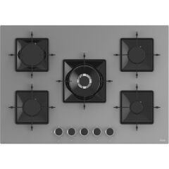 Ferre Flowart Florenz Pro Gri 3'lü Ankastre Set ( QBL63CPR-SS038-D065 )