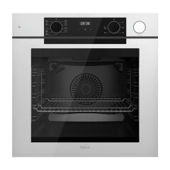 Ferre Steamart-Fryart-Sılentart Serisi Beyaz Set (CS206 + QEP64CB +D081-SA) - Emaye Izgara