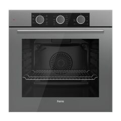 Ferre Flowart Basic Serisi Gri Ankastre Set (cs208 + Xe62cpr + D079 )