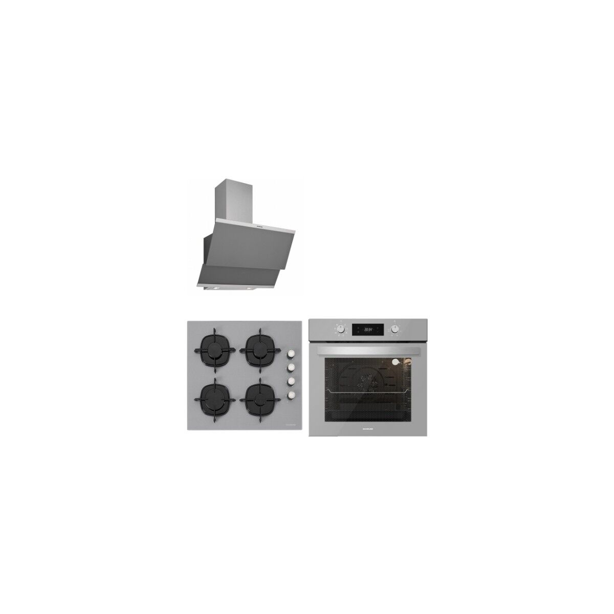 Silverline 3'lü Ankastre Set (BO6504S01-3420 CLASS-CS5335S02)