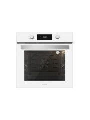 Silverline BO6504W01 - CS5349W01 - 3420 Classy 60 - MW9018W01 Beyaz Cam Ankastre Set