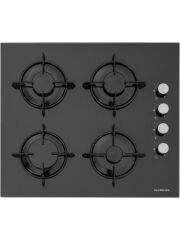 Silverline BO6501B01 - CS5349B01 - 3457 Soho 60 - MW9018B01 Siyah Cam Ankastre Set