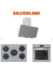 Silverline Gri Cam Ankastre Set (3457 Soho 60+cs5365s01+bo6502s02)