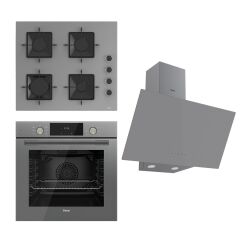 Ferre Flowart Ss Serisi Gri Set (ss208 + Qms63cpr +d079 )