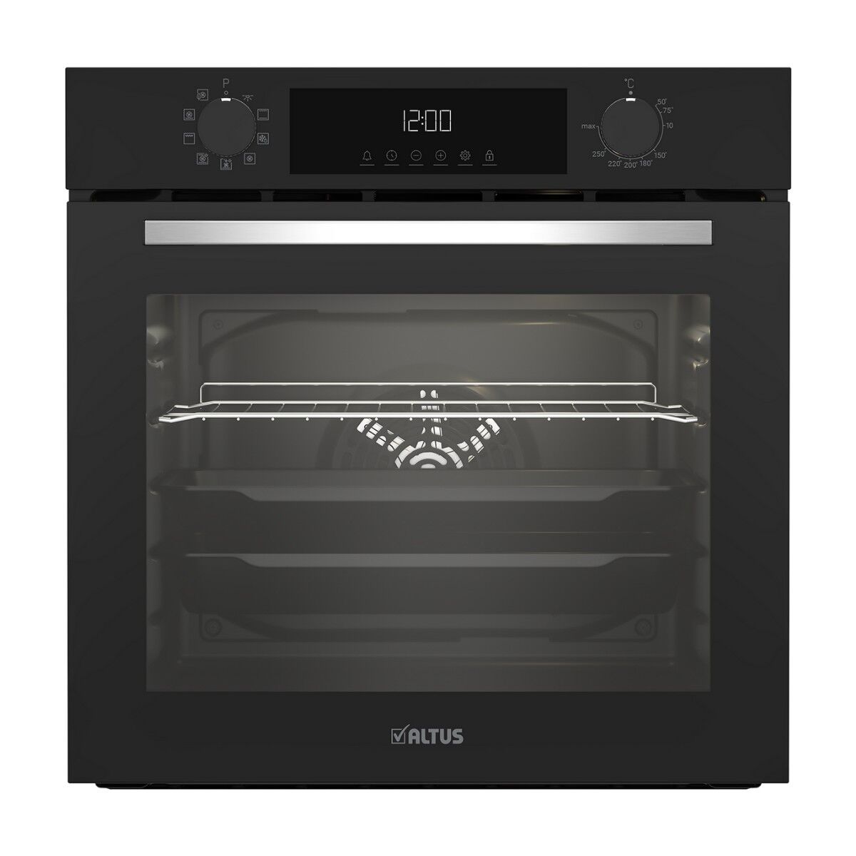 Altus Ala 332 B Siyah Ankastre Fırın