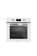 Silverline Beyaz Cam Ankastre Set - BO6502W02 Fırın, CS5700E6W01 Ocak, 3481 Flam 60 cm Davlumbaz