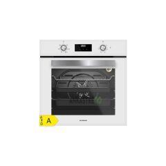 Silverline BO6502W02 - CS5335W01 - 1140 Crystal Line 60 Beyaz Ankastre Set