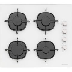 Silverline Beyaz Cam Ankastre Set 3490 Oslo Davlumbaz - CS5335W01 Ocak - BO65E4W01 Fırın