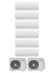 Bosch Multi Split İnverter Klima 64000 Btu Dış (36+28) + 6 İç Ünite 9+9+12+12+12+24 Btu
