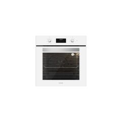 Silverline BO6502W02 - CS5429W01 - 3457 Soho 60 cm Beyaz Cam Ankastre Set
