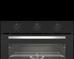 Altus ALA 321 B 6 Fonksiyonlu Siyah Ankastre Fırın