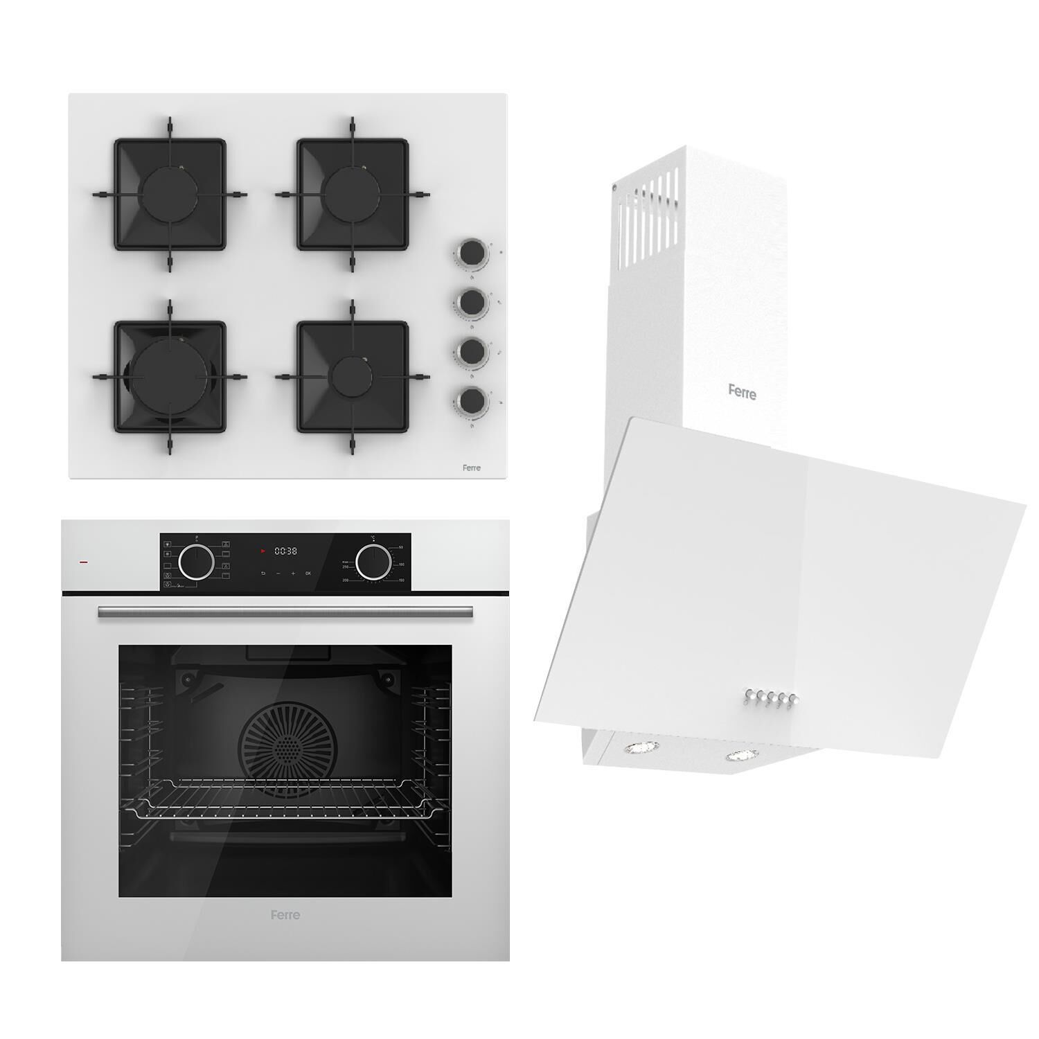 Ferre Fryart Ss Serisi Beyaz Set (ss206 + Xe63cb +d087 )