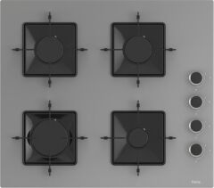 Ferre Fryart Ss Serisi Gri Set (SS208 + XE63CPR +D079 ) - Kare Emaye Izgara