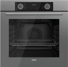 Ferre Fryart Ss Serisi Gri Set (SS208 + XE63CPR +D079 ) - Kare Emaye Izgara