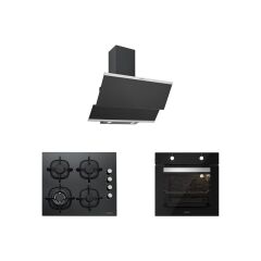 Silverline BO6501B01 - CS5429B01 - 3420 Classy 60 Siyah Ankastre Set