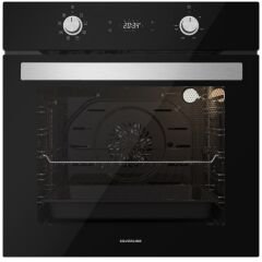 Silverline BO6504B01 - CS5364B01 - 3420 Classy 60 Siyah Cam Ankastre Set