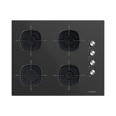 Silverline  Siyah Cam Ankastre Set (3481 Flam 60+CS5665B01 65 cm Ocak +BO65E4B01)