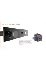 Silverline BO65P4S01 Buhar Destekli + Airfryer Özellikli Ankastre Fırın Gri Antrasit Cam