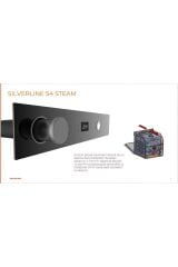 Silverline BO65P4S01 Buhar Destekli + Airfryer Özellikli Ankastre Fırın Gri Antrasit Cam