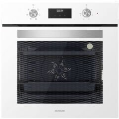 Silverline BO6502W02 - CS5343W01 - 3420 Classy 60 Beyaz Cam Ankastre Set