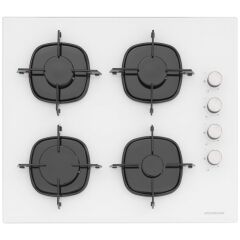 Silverline BO6502W02 - CS5343W01 - 3420 Classy 60 Beyaz Cam Ankastre Set