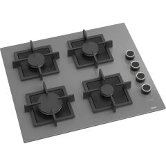 Ferre SC208 Gri Cam Ankastre Ocak (Döküm Izgara)