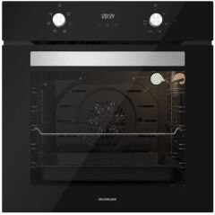 Silverline BO6502B02 - CS5364B01 - 3457 Soho 60 Siyah Cam Ankastre Set