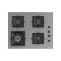 Ferre Fryart Serisi Gri Set (SC408-WFA + QEP63CPR +D082) - Döküm Izgara / 65 cm Ocak