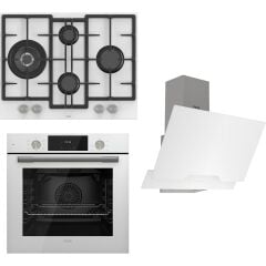 Ferre Flowart Serisi Beyaz Set (ED076+ QMS63CB +D064 )