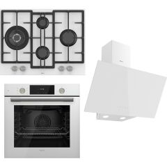 Ferre Flowart Serisi Beyaz Set (ED076 + QMS63CB +D078 )