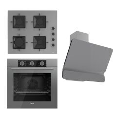 Ferre Fryart Basic Ss Serisi Gri Set (ss208 + Qxe62cpr +d082 )