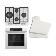 Ferre Fryart Serisi Airfry Pişirme Beyaz Set (ED076 + XE63CB +D081 )