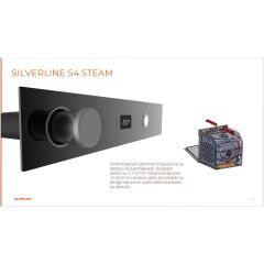 Silverline BO65P4W01 Buhar Destekli + Airfryer Özellikli Ankastre Fırın Beyaz