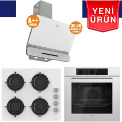 Ferre Fryart Serisi - Silenart Ankastre Set (XE63CB + CS206 -Fa + D081 -Sa)