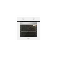 Silverline Beyaz Cam Ankastre Set BO65E1W01 - CS5349W01 - 3420 Classy