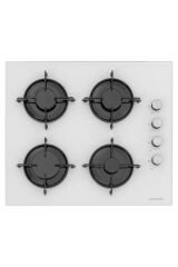 Silverline Beyaz Cam Ankastre Set (3481 Flam Davlumbaz - Cs5349w01 Ocak - Bo65e4w01 Fırın)