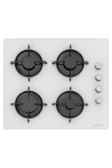 Silverline Beyaz Cam Ankastre Set (3481 Flam Davlumbaz - Cs5349w01 Ocak - Bo65e4w01 Fırın)