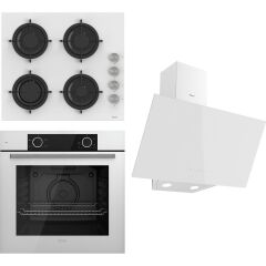 Ferre Statik Cs Serisi Beyaz Set (CS206 + XE61CB +D078 )